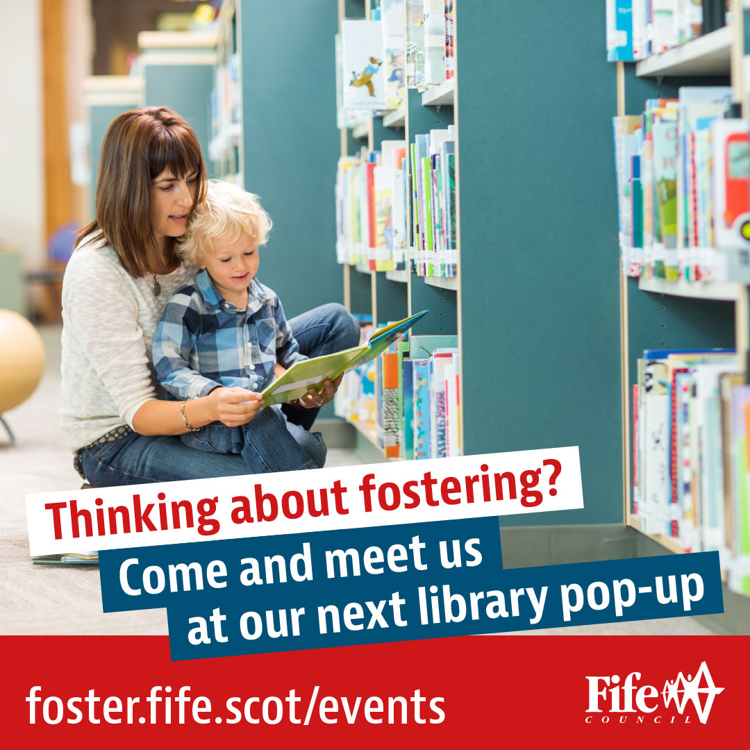 Fostering pop up at Fife libraries