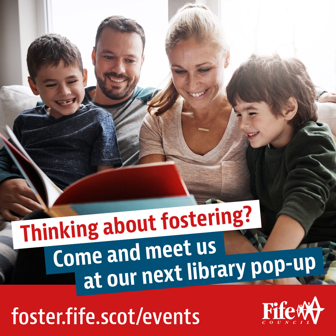 Fostering pop up at Fife libraries